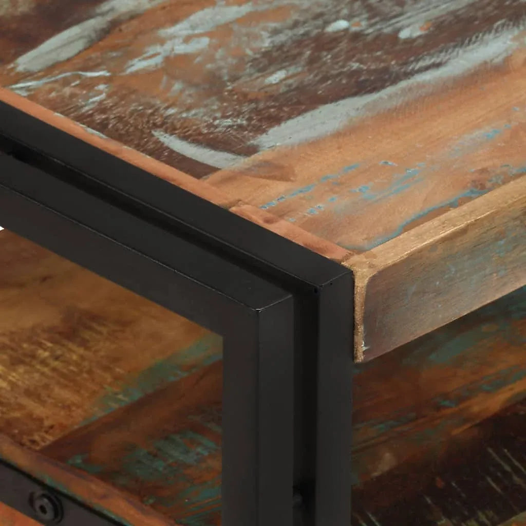Berkfield TV Cabinet Solid Reclaimed Wood For Living Rooms-Furniture Kingdom